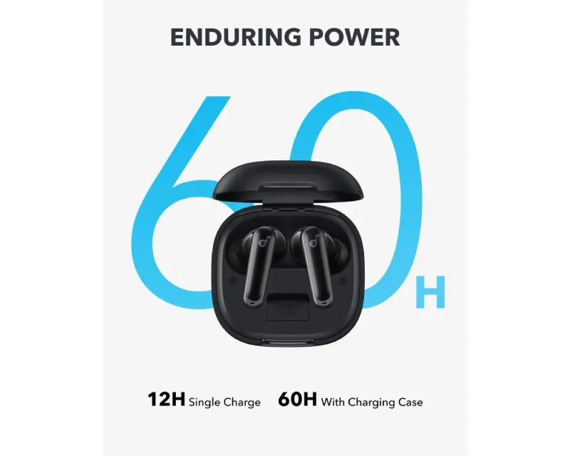 ANKER Soundcore P40i TWS BT bubice sa mikrofonom crne Slika 6