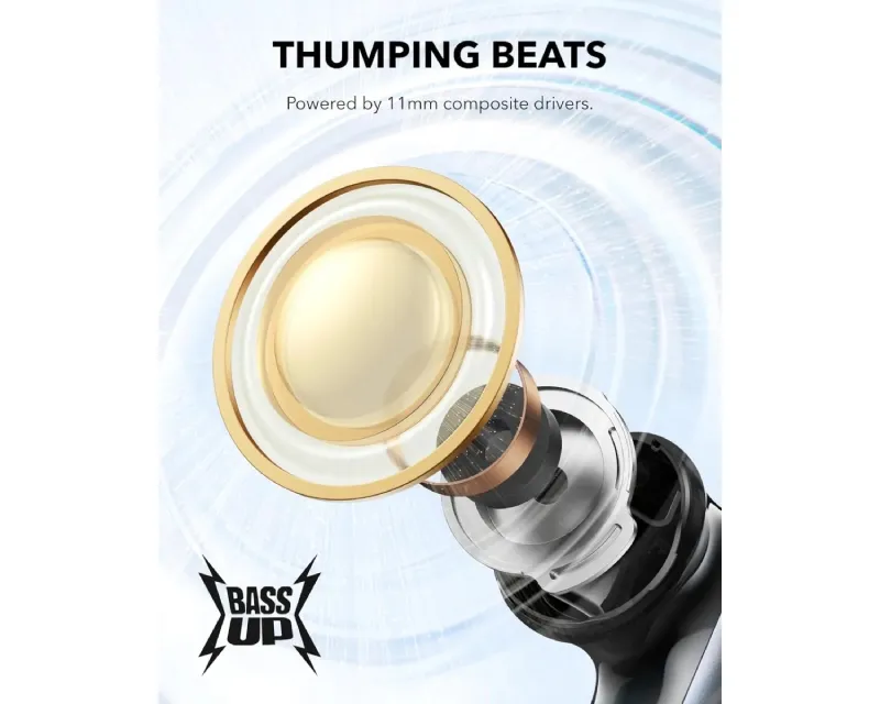 ANKER Soundcore P40i TWS BT bubice sa mikrofonom crne Slika 8