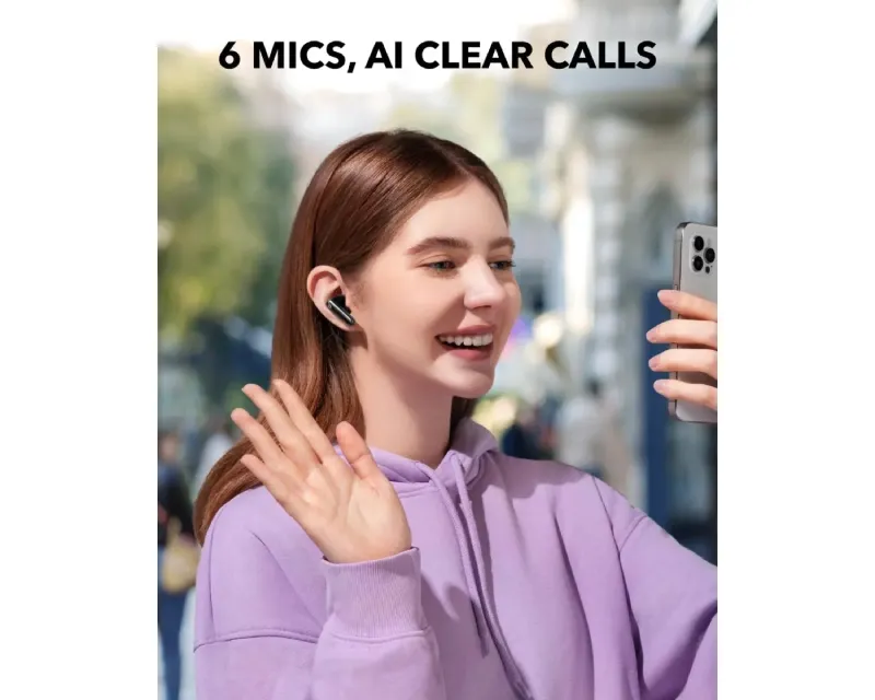 ANKER Soundcore P40i TWS BT bubice sa mikrofonom crne Slika 9