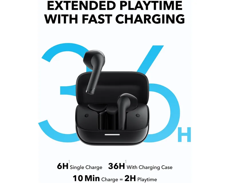 ANKER Soundcore K20i TWS BT bubice sa mikrofonom crne Slika 6