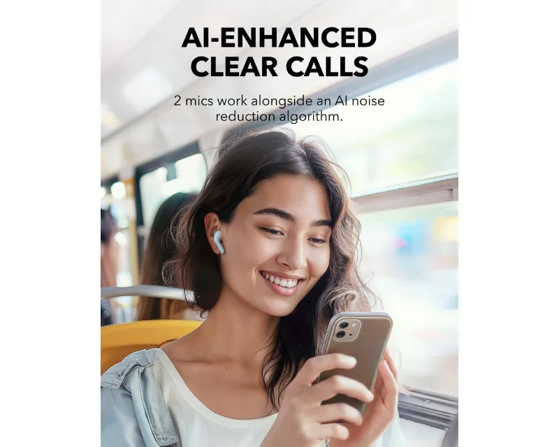 ANKER Soundcore K20i TWS BT bubice sa mikrofonom plave Slika 8