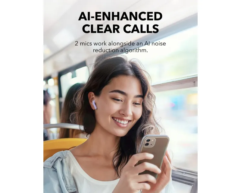 ANKER Soundcore K20i TWS BT bubice sa mikrofonom ljubičaste Slika 8