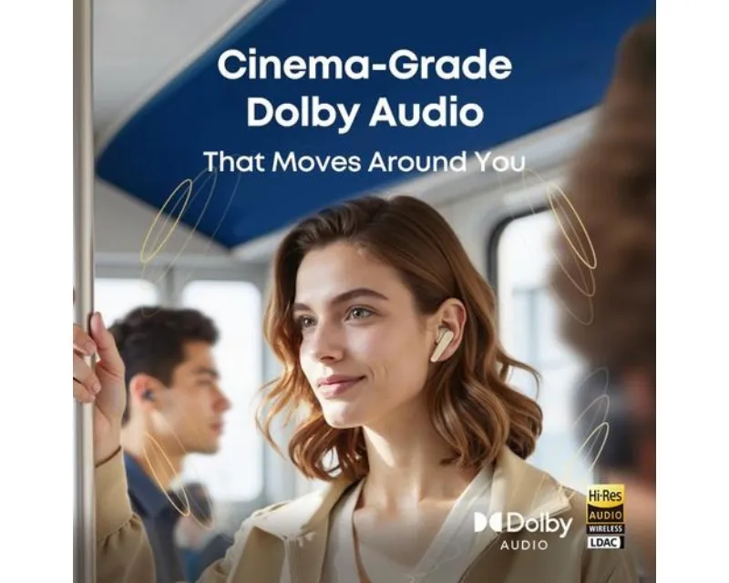 ANKER Soundcore Liberty 5 TWS ANC BT bubice sa mikrofonom zlatne Slika 4