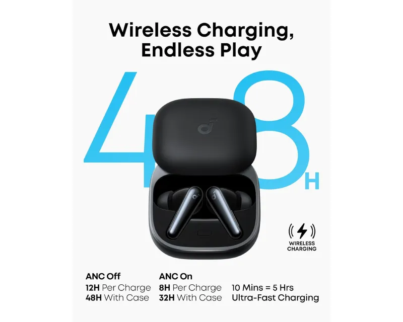 ANKER Soundcore Liberty 5 TWS ANC BT bubice sa mikrofonom crne Slika 2