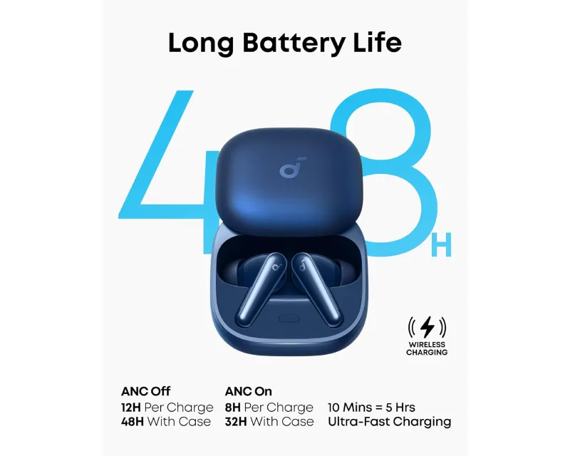 ANKER Soundcore Liberty 5 TWS ANC BT bubice sa mikrofonom plave Slika 2