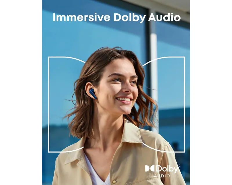 ANKER Soundcore Liberty 5 TWS ANC BT bubice sa mikrofonom plave Slika 4