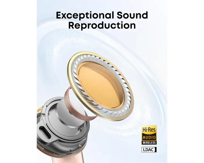 ANKER Soundcore Liberty 5 TWS ANC BT bubice sa mikrofonom roze Slika 3