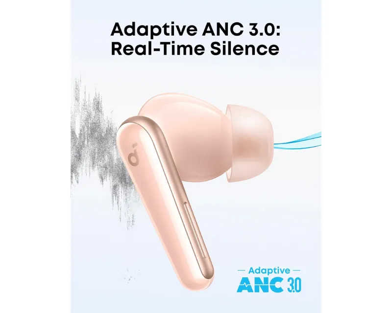 ANKER Soundcore Liberty 5 TWS ANC BT bubice sa mikrofonom roze Slika 6