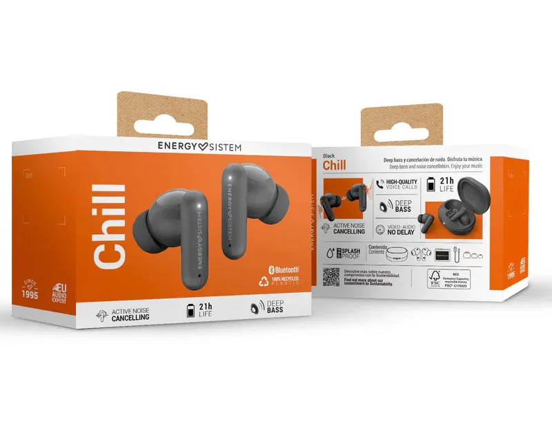 ENERGY SISTEM Black Chill ANC slušalice crne (M45991)  Slika 4