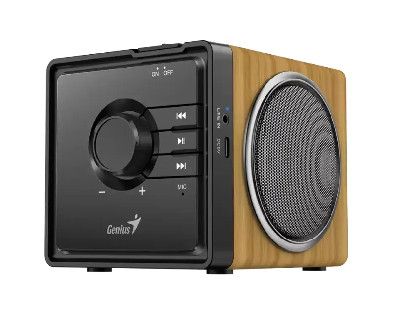 GENIUS SP-916BT Pine Wood Bluetooth zvučnik Slika 3