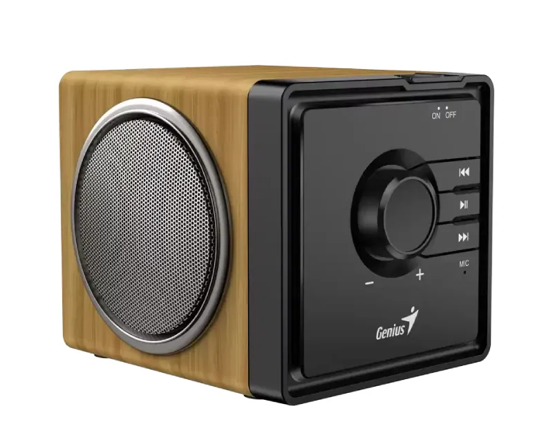 GENIUS SP-916BT Pine Wood Bluetooth zvučnik Slika 1