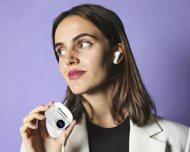 ENERGY SISTEM White Chargeview TWS Bežične slušalice bele (M50048)  Slika 5