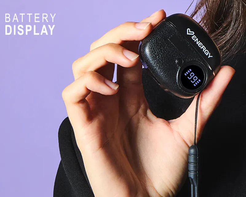 ENERGY SISTEM Black Chargeview TWS Bežične slušalice crne (M50047) Slika 5