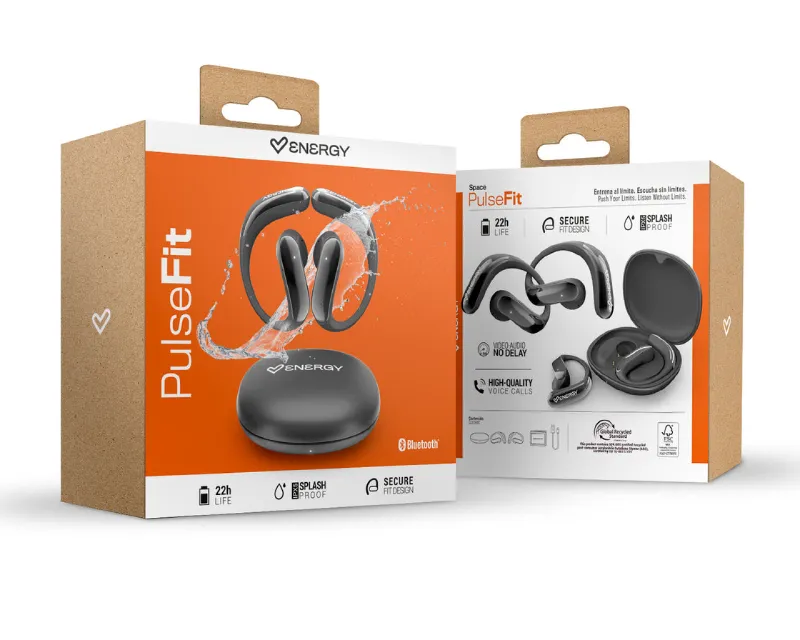 ENERGY SISTEM Space PulseFit True Wireless slušalice crne (M50035)  Slika 6