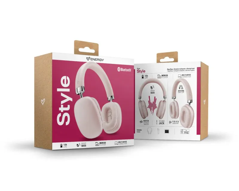 ENERGY SISTEM Pink Style Bluetooth slušalice roze (M49005)  Slika 4