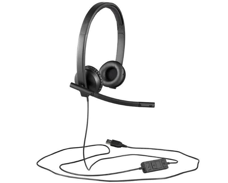 LOGITECH H570e Stereo (Teams Version) USB-C slušalice sa mikrofonom Slika 5