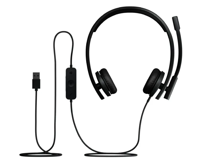 LOGITECH H570e Stereo (Teams Version) USB-A slušalice sa mikrofonom Slika 5