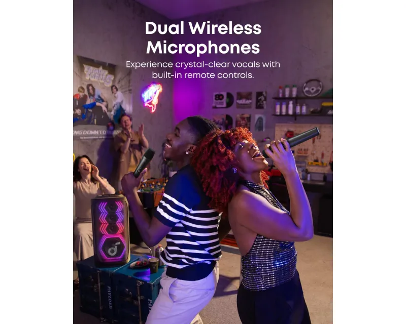 ANKER Soundcore Rave 3S 200W prenosivi bluetooth IPX4 zvučnik crni  Slika 6