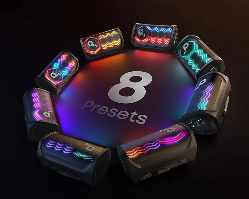 ANKER Soundcore Rave 3S 200W prenosivi bluetooth IPX4 zvučnik crni  Slika 8