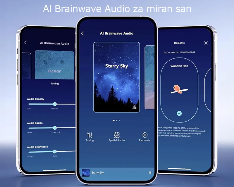 ANKER Soundcore Sleep A30 Noise Masking bluetooth bežične bubice zelene  Slika 6