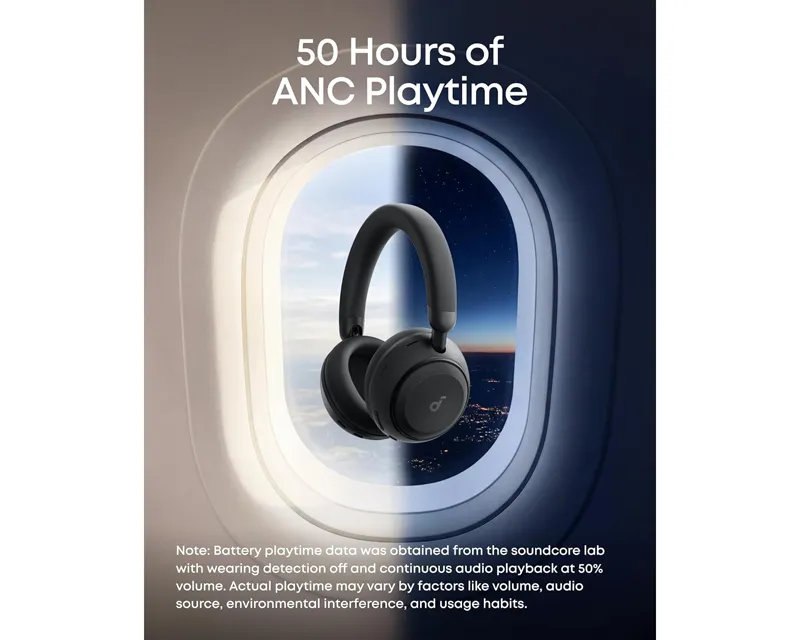 ANKER Soundcore Space 2 ANC BT slušalice crne Slika 8