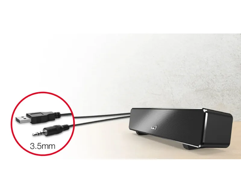 GENIUS USB SoundBar 100 crni Slika 6