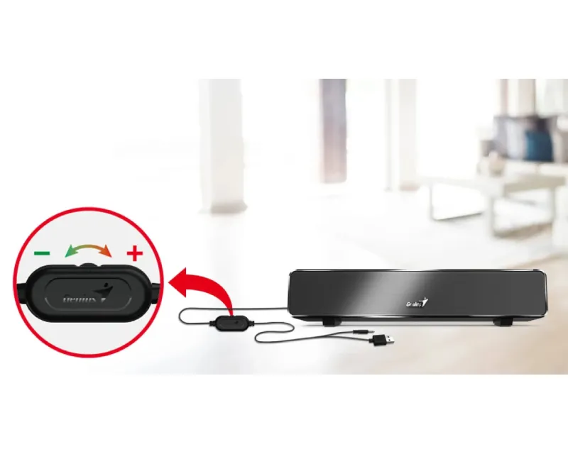 GENIUS USB SoundBar 100 crni Slika 7