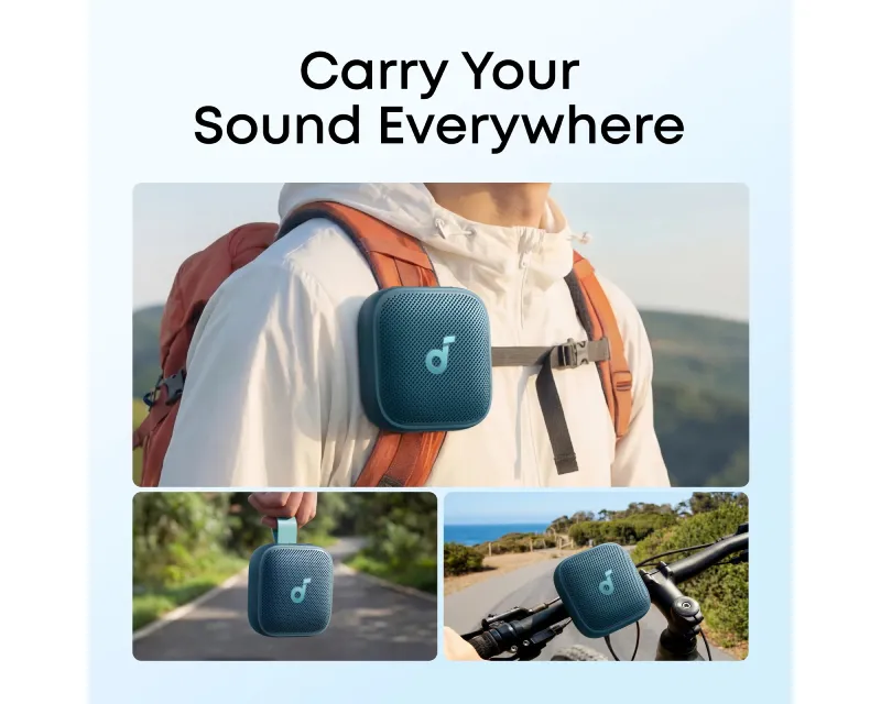 ANKER Soundcore Boom Go 3i 15W prenosni bluetooth IP68 zvučnik plavi  Slika 4