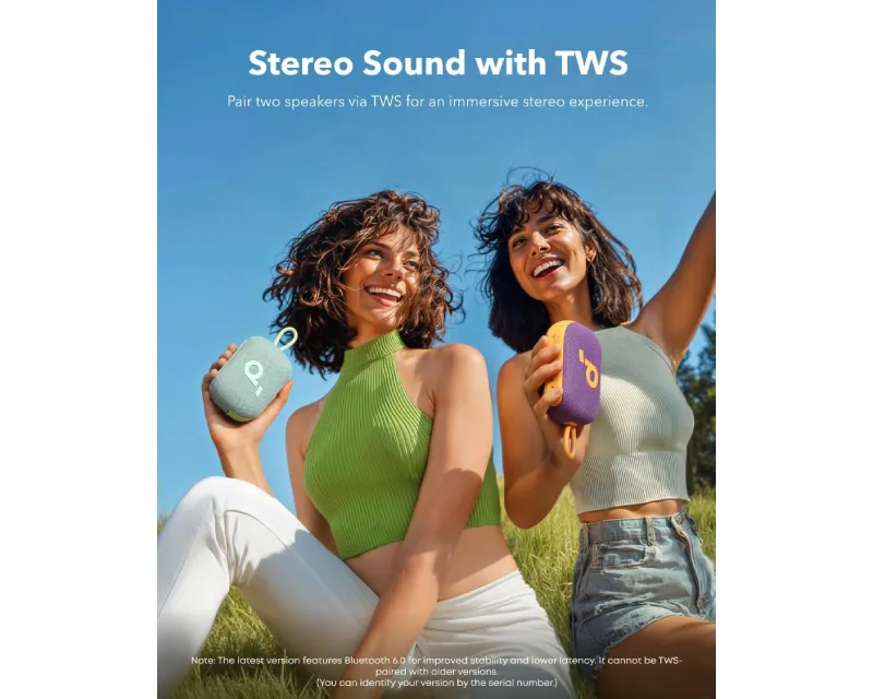 ANKER Soundcore Select 4 Go prenosivi bluetooth IP67 zvučnik zeleni  Slika 6