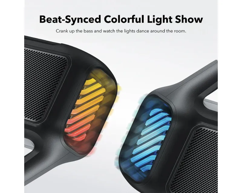 ANKER Soundcore Boom 2 80W 2.1 prenosivi bluetooth IPX7 zvučnik crni  Slika 4