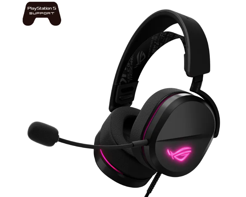 ASUS A502 ROG Pelta Core Gaming slušalice sa mikrofonom crne Slika 1