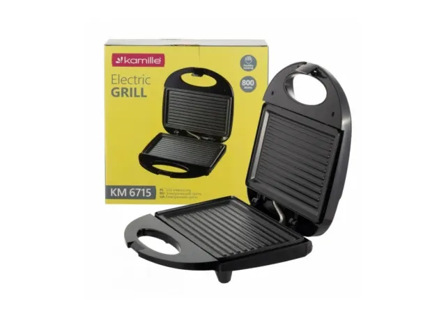 Kamille 6715 - Elektricni gril 800W 21.5*12.5cm Slika 1
