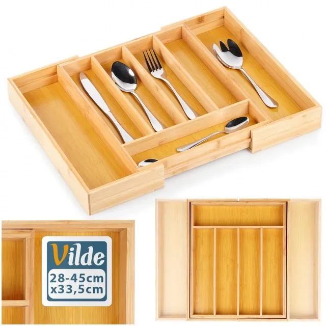 Vilde 229196 - Podesivi organizator za escajg 28-45x33.5 cm Slika 1