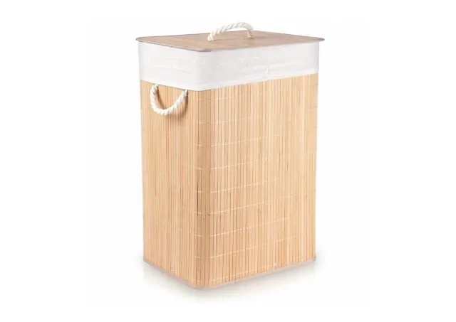 Vilde 569693 - Korpa za ves 70L , bambus Slika 1