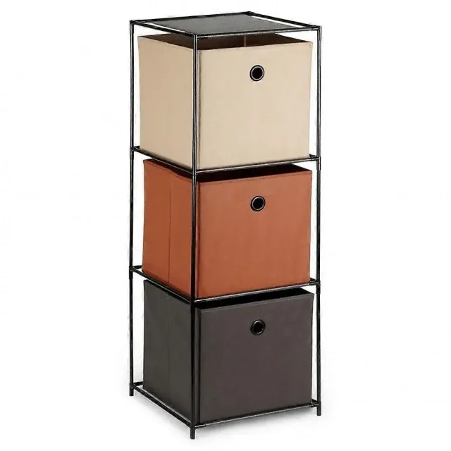 Vilde - Storage  Solutions  568099 - Metlana polica sa 3 korpe ,
34,5 x 100 CM Slika 1