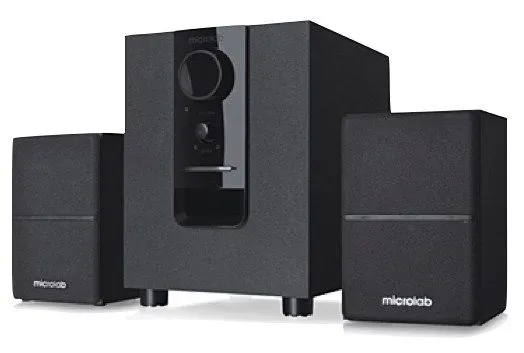 MICROLAB Microlab M106BT Aktivni drveni zvucnici 2.1 10W RMS(5W, 2x2.5W) BLUETOOTH , 3.5mm Slika 1