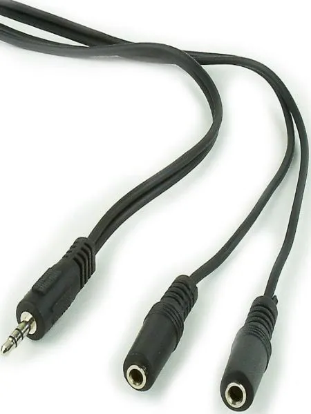 GEMBIRD CCA-415 Gembird 3.5mm stereo plug to 2 stereo sockets audio kabl 5m Slika 1