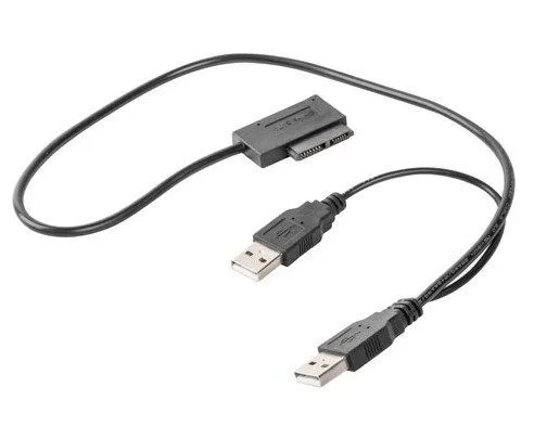 GEMBIRD A-USATA-01 Gembird External USB to SATA adapter for Slim SATA SSD, DVD Slika 3