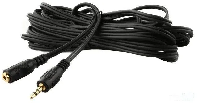 GEMBIRD CCA-421S-5M Gembird 3.5mm stereo plug to 3.5mm stereo socket extension kabl 5m Slika 1