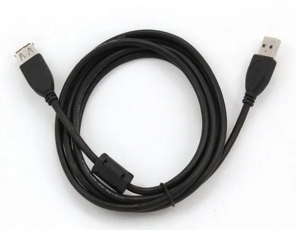 GEMBIRD CCF-USB2-AMAF-6 Gembird USB 2.0 A-plug A-socket kabl with ferrite core 1.8m Slika 1