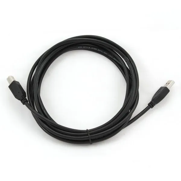 GEMBIRD CCP-USB2-AMBM-10 Gembird USB 2.0 A-plug B-plug kabl za stampac black 3m Slika 2