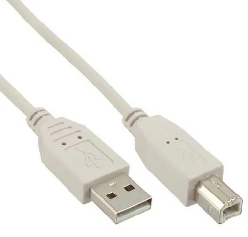 GEMBIRD CCP-USB2-AMBM-6G Gembird USB 2.0 A-plug B-plug kabl za stampac grey 1.8m Slika 2