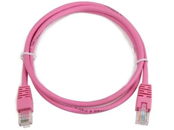 GEMBIRD PP6-5M/RO Gembird Mrezni kabl, CAT6 FTP Patch cord 5m ROZE Slika 1