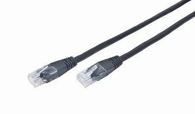 GEMBIRD PP12-2M/BK Gembird Mrezni kabl, CAT5e UTP Patch cord 2m black A Slika 1