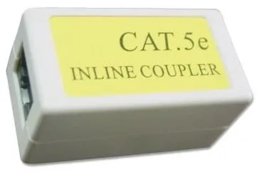 GEMBIRD NCA-LC5E-001 Gembird Cat.5E LAN coupler white Spojnica za kabl RJ-45 (alt. TA-350) Slika 1