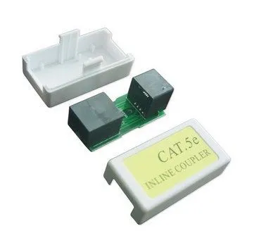 GEMBIRD NCA-LC5E-001 Gembird Cat.5E LAN coupler white Spojnica za kabl RJ-45 (alt. TA-350) Slika 2