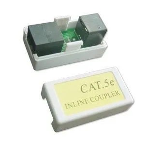 GEMBIRD NCA-LC5E-001 Gembird Cat.5E LAN coupler white Spojnica za kabl RJ-45 (alt. TA-350) Slika 3