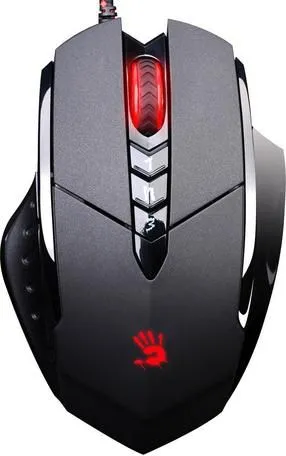 A4 TECH A4-V7M A4Tech Multi-Core Bloody Gun3 Gejmerski opt. mis, 1000Hz/200-3200 Dpi, Black USB 122mm Slika 1