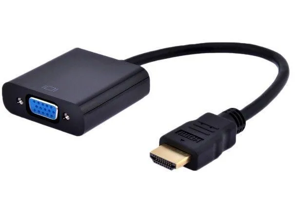 GEMBIRD A-HDMI-VGA-06 ** Gembird HDMI to VGA + AUDIO adapter cable, single port (alt A-HDMI-VGA-03, 439) Slika 1