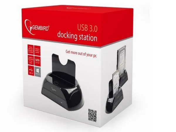 GEMBIRD HD32-U3S-2 Gembird USB 3.0 docking station za 2.5/3.5 SATA hard diskove Slika 2